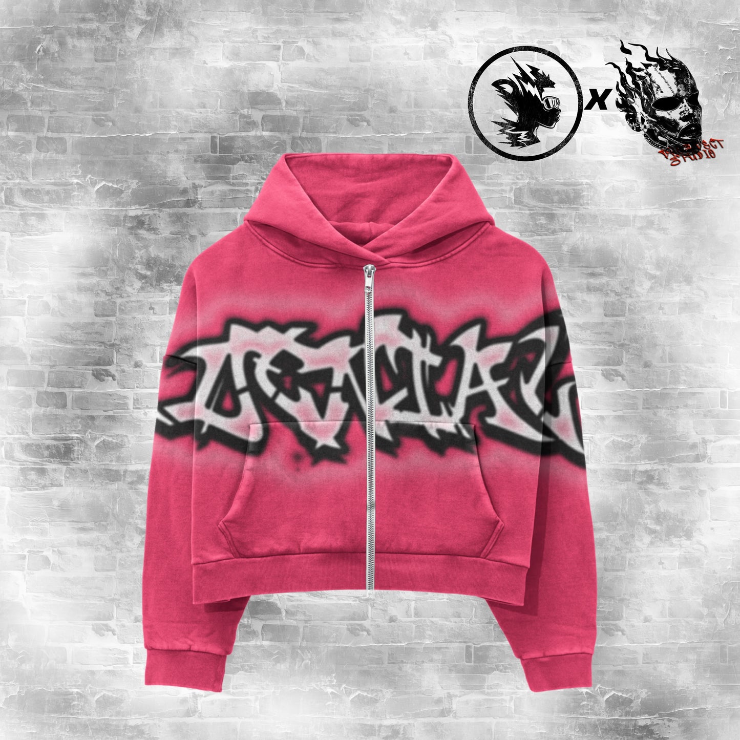 Denial “GRAFFITI” Zip Up